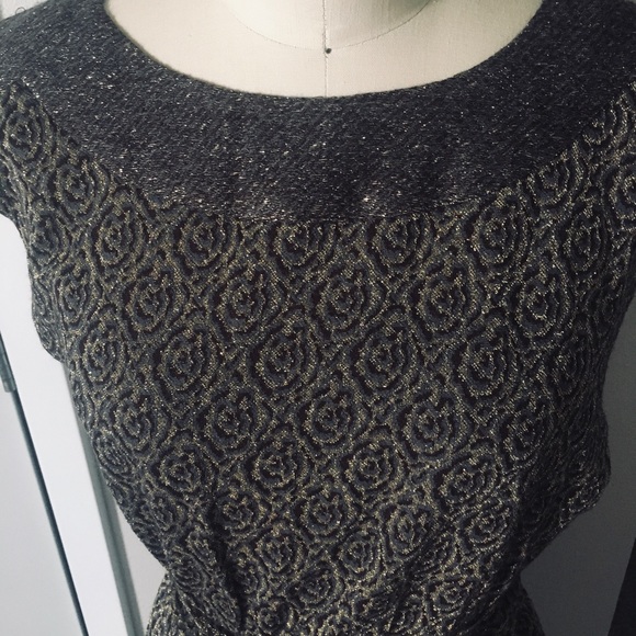 Vintage, like new Marc by Marc Jacobs brown and gold dress - Picture 3 of 5